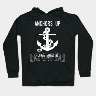 Florida Boating Anchors Up Nautical Fishing Hoodie